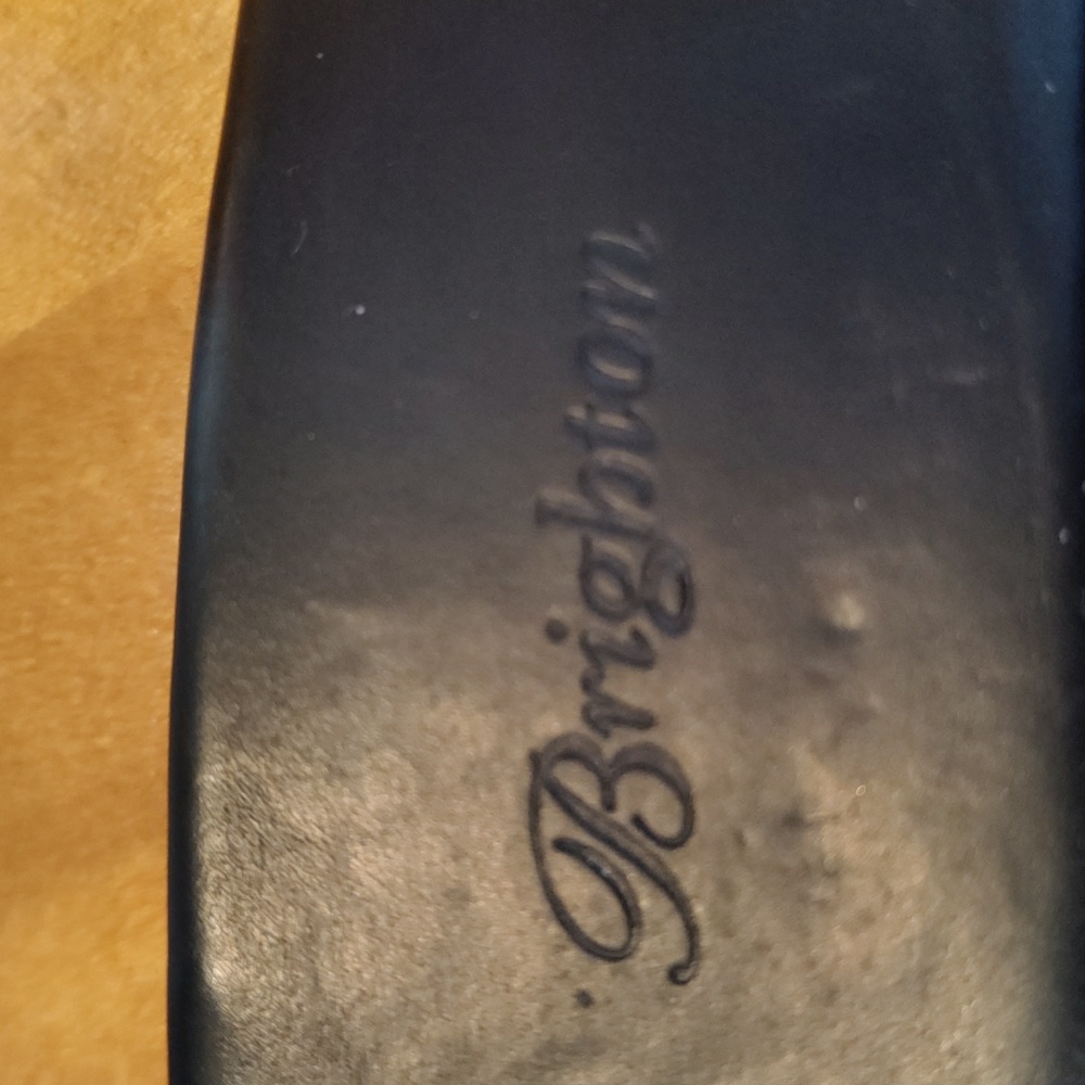 Brighton black sandals size 7 made in Brazil - Picture 11 of 12